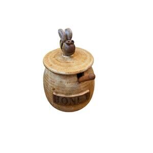 Pottery Honey Jar